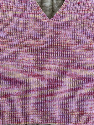 Peppermayo multicolor knit halter top size 4 Y2K Festival thumbnail 2