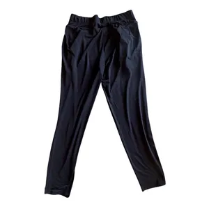 Jennifer Lopez Women Black Pleated Baggy‎ Stretch Pants Designer Size Small thumbnail 3