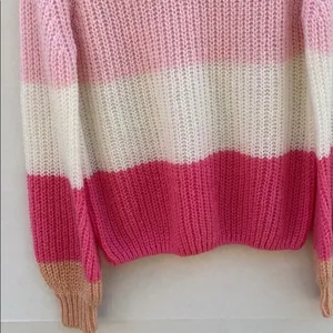 Princess Polly Willow Colorblock Balloon Sleeve Wool Blend Oversized Sweater thumbnail 5