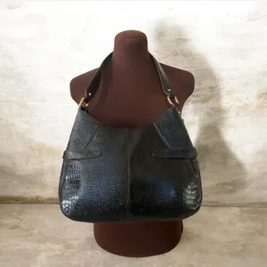 Mint Vintage Etienne Aigner Crocodile embossed leather shoulder bag thumbnail 2