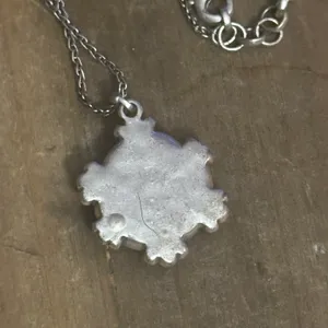 Lucky Brand Black Druzy Stone Pendant Necklace thumbnail 4