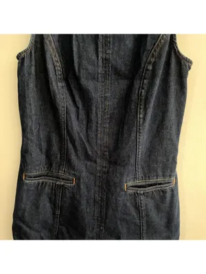Reformation Citron Denim Mini Dress thumbnail 4