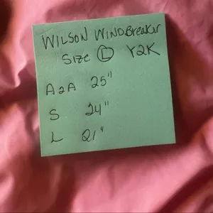 Vintage Wilson women's Pink And White windbreaker L Pickleball Tennis Retro 80’s thumbnail 10