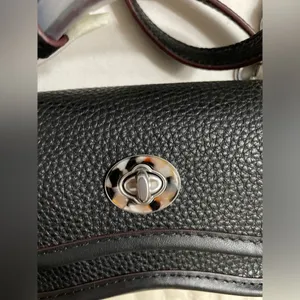 NWT Coach Coachtopia Leather Micro Wavy Dinky Bag n Black thumbnail 14