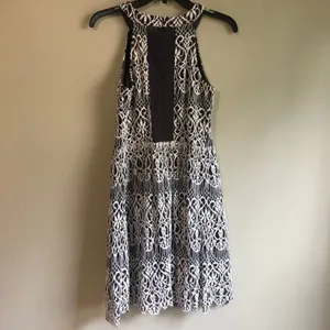 Altard' State‎ medium dark grey and white dress thumbnail 2