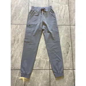 FIGS Scrub Pants Womens XXS Gray Charlotte 21 Pocket Slim Jogger Nursing Tech thumbnail 2