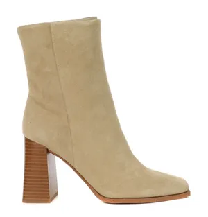 Sam Edelman Ivette Sesame Suede Block Heel Booties I3314L2250 Size 10 thumbnail 1