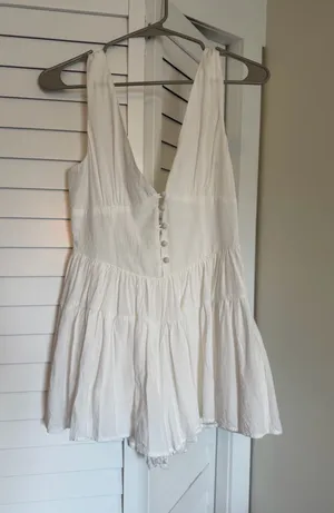 Princess Polly Romper White thumbnail 1