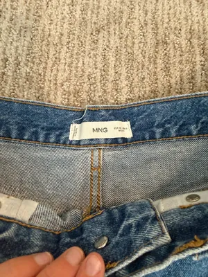 Mango Blue jean shorts thumbnail 4