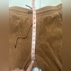 Ugg Size Medium Averey Cotton Drawstring Corduroy Tapered Lounge Pants Comfy thumbnail 6