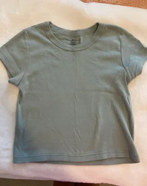 Brandy Melville baby tee thumbnail 1