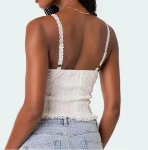 Lacey Knit Tank Edikted thumbnail 2