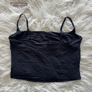 Skims Fits Everybody Cropped Cami Onyx Size XL thumbnail 3