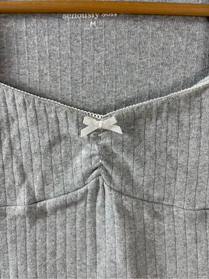 Aeropostale Soft Pointelle Knit Top thumbnail 4
