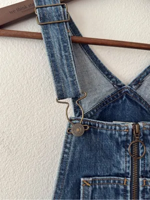 Levi’s Orange Tab Front Zip Overalls 28 thumbnail 11