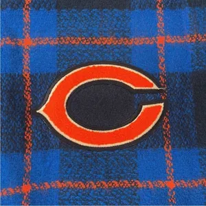 Little Earth NWT Chicago Bears Fringed Blanket Scarf thumbnail 3