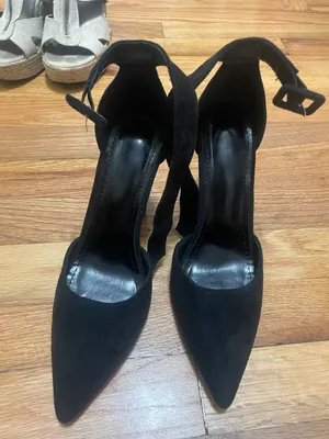 Heels Chunky Black Size 6.5 thumbnail 2