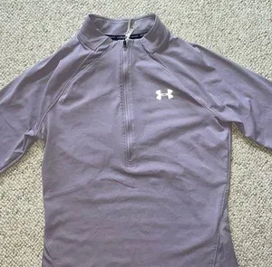 light purple under armour quarter zip thumbnail 1