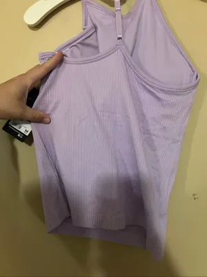 90 Degrees Purple Rib Seamless Tank Top Woman’s Size Medium New With Flaws thumbnail 8