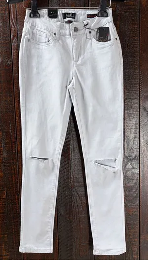 Earl Jeans Dovegrey Ripped Knee Skinny Jeans 12 thumbnail 1