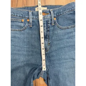 Madewell The Perfect Vintage Jean‎ Women's Sz 24 High Rise Raw Hem Denim thumbnail 9