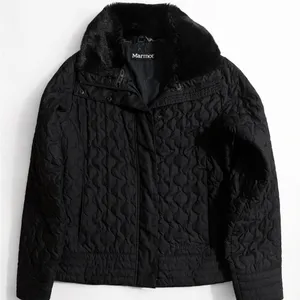 Marmot St Tropez Quilted Jacket in Black LG thumbnail 2