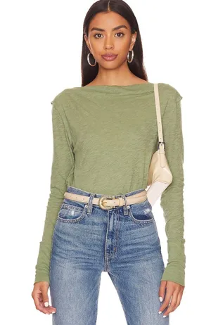 Free People Kimmi Long Sleeve Top thumbnail 1