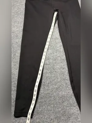 lululemon athletica Black Ribbed High-Rise Leggings thumbnail 5