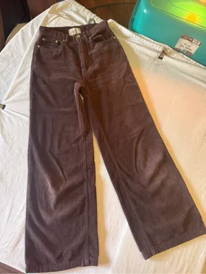 BDG Wide-Leg Corduroy Pants‎ in Brown thumbnail 1