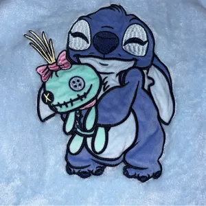 Disney Stitch and Scrump fleece pajama set thumbnail 4
