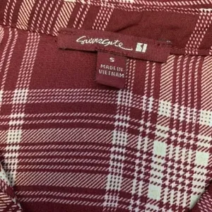 Plaid Top Red thumbnail 2
