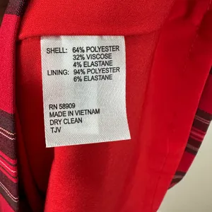 Antonio Melani Elena Plaid Square Neck Midi Dress Long Ruched Sleeve US 10 NWT thumbnail 8