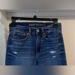 Final Price American Eagle Super High Rise Baggy Straight thumbnail 3