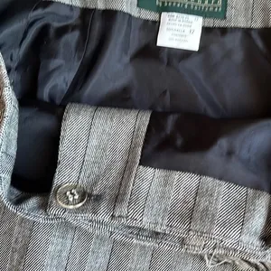 Harve'‎ Bernard Wool Wrap Maxi Skirt with Fringe Size 12 thumbnail 8