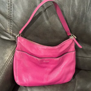 Kate Spade Fuchsia Leather Shoulder Bag thumbnail 7