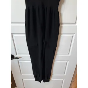 Cinq a Sept Black Jumpsuit Cargo Pocket XS Minimalist Casual thumbnail 10