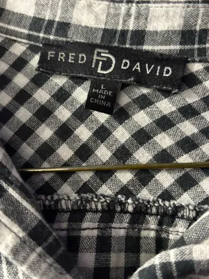 Fred David Large checker shirt thumbnail 4