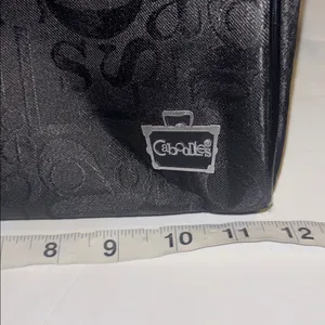 Caboodles Brand Black Envy Dr Bag & Zip Pulls Double Zip thumbnail 13