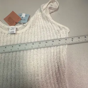 Shade & Shore Womens Off-White Knit Sleeveless Cover-Up Dress‎ XL 238073189 thumbnail 4
