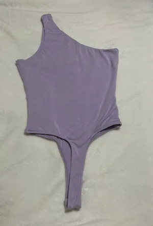 Revolve Devonne One Shoulder Lavender Body Suit thumbnail 2