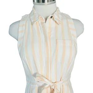 Anthropologie Billie Shirtdress Striped Size 6 thumbnail 4