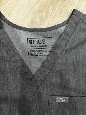 FIGS heather grey scrub set  thumbnail 5