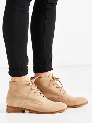 Urban Outfitters Marnie Suede Lace Up Boots Woman's Size 6 Boho thumbnail 1