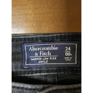 Abercrombie & Fitch Women's Harper‎ Low-Rise ankle skinny jean pants Sz 00 (24) thumbnail 3