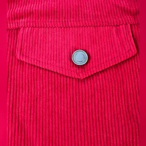 SheIn Curve | ladies plus size corduroy shacket. Size: 4XL thumbnail 7
