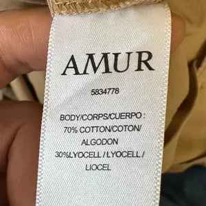 AMUR Lisette Cargo Pant Size Medium Tan Brown‎ Revolve Paper Bag Jogger Luxury thumbnail 5
