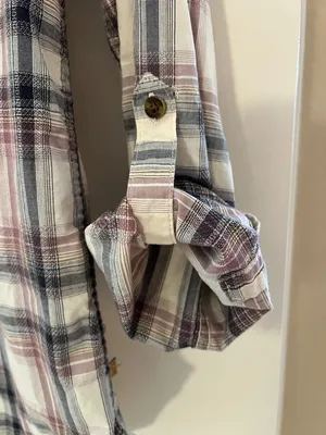 Carhartt Women's Plaid Button-Down Shirt NWOT thumbnail 4