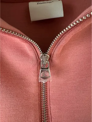 NWOT Varley DoubleSoft Magnolia 2.0 Half-Zip Tank in Canyon Rose Women’s Medium thumbnail 5