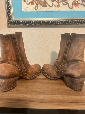 Freebird by Steven Carlito leather harness boots Size 11 thumbnail 11