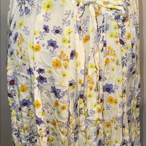 Free People Chic Floral V-Neck Mini Dress thumbnail 7